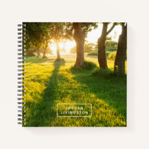 Cuaderno Agrega tu nombre Jardín De Los Robes De Edén