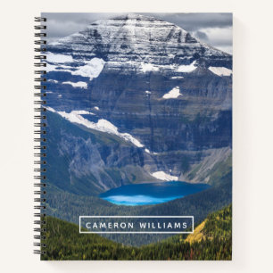 Cuaderno Agrega tu nombre   Monte Chapman y Wurdeman Lake