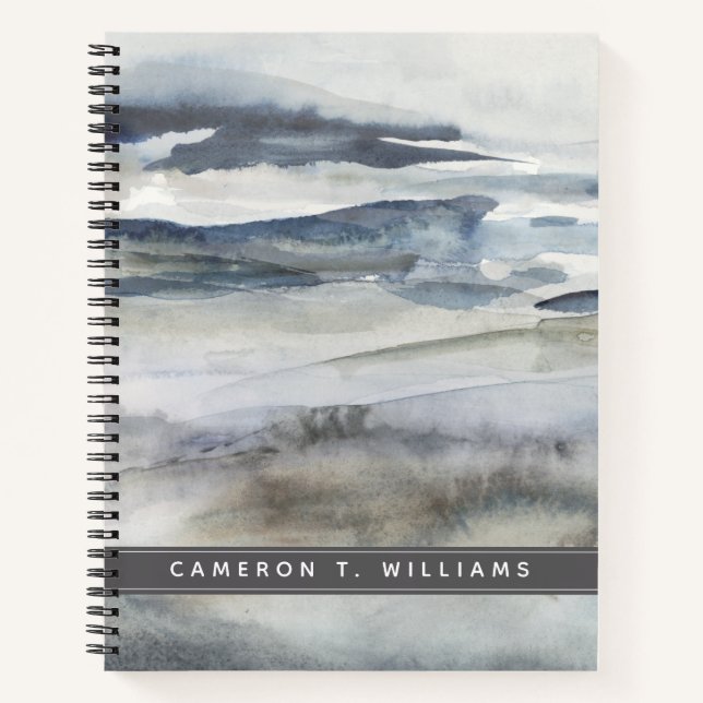 Cuaderno Agrega tu nombre | Spray de sal neutro (Anverso)