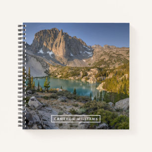Cuaderno Agrega tu nombre Temple Crag y Second Lake