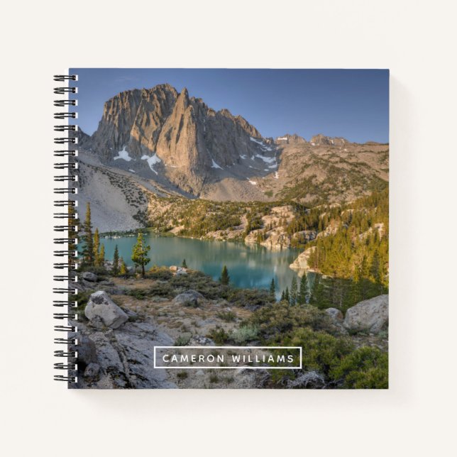 Cuaderno Agrega tu nombre | Temple Crag y Second Lake (Anverso)