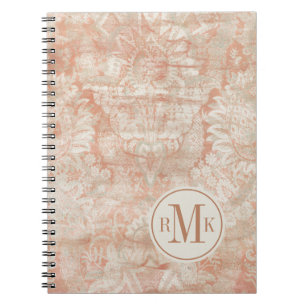 Cuaderno ¡Agrega tus iniciales   Garnet Weft