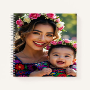 Cuaderno Agregar Hermosa Foto de Bebé Personalizar