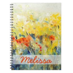 Cuaderno Agregar su nombre  Flores Vía II