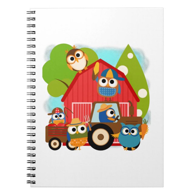 Cuaderno Agricultores de búho (Frente)