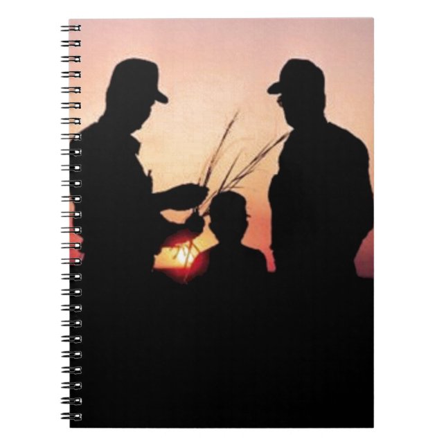 Cuaderno Agricultores y atardecer (Frente)
