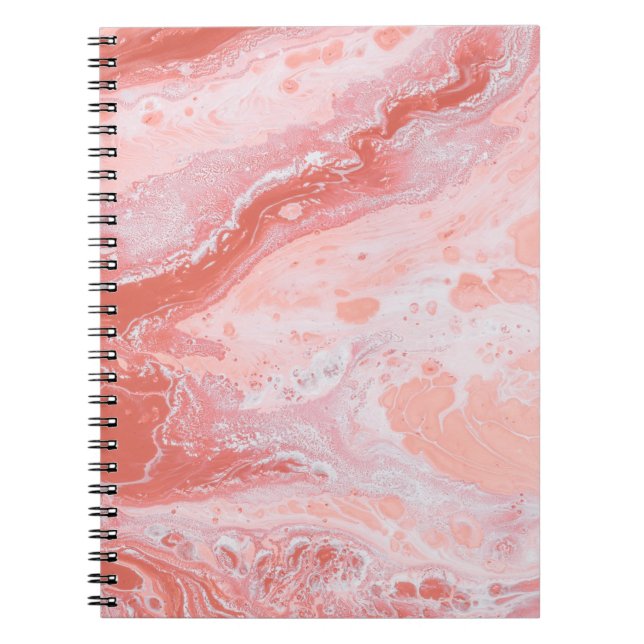 Cuaderno Agua azul con salpicadura de agua (Frente)