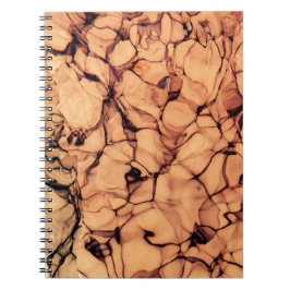 Cuaderno Agua azul esparcido invertida