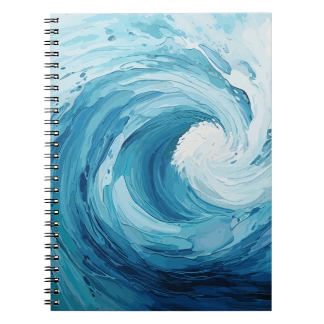 Cuaderno Agua de flujo (Frente)