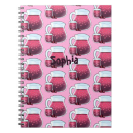 Cuaderno Agua de Jamaica agua fresca