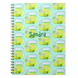 Cuaderno Agua De Limon Y Pepino