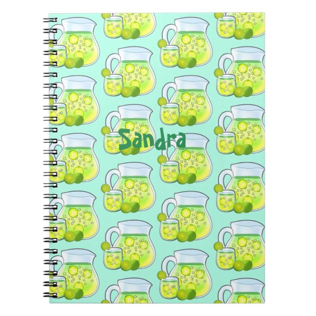 Cuaderno Agua De Limon Y Pepino (Frente)