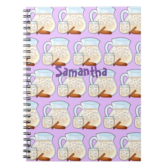 Cuaderno Agua de Orchata de Arroz (Frente)