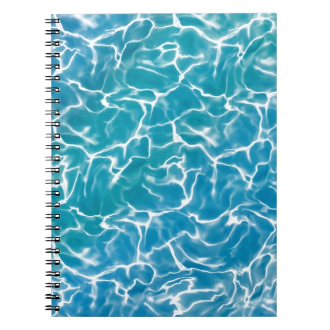 Cuaderno Agua del Mar Azul (Frente)