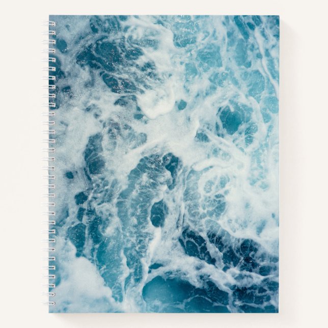 Cuaderno Agua del Mar Azul (Anverso)