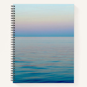 Cuaderno Agua del Océano Calmador de Respiración