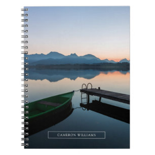 Cuaderno Agua Lago Hopfen Alpes bávaros Alemania