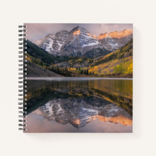Cuaderno Agua Maroon Bells Colorado