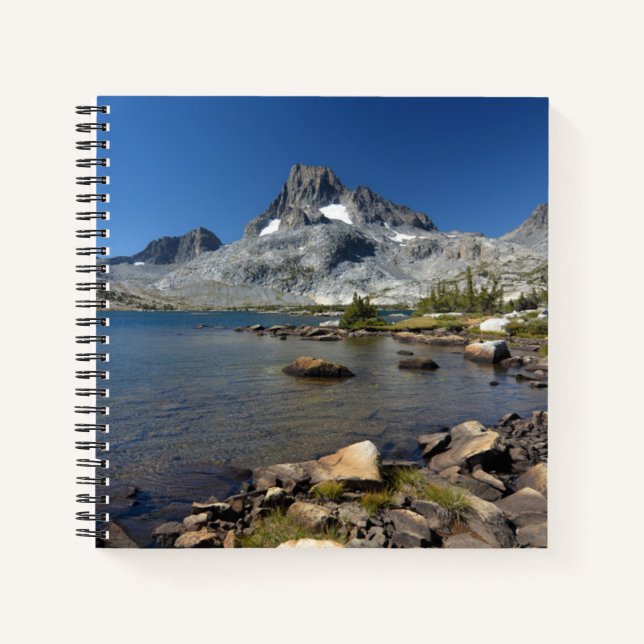 Cuaderno Agua | Pico de Banner Lago Isla Mil (Anverso)