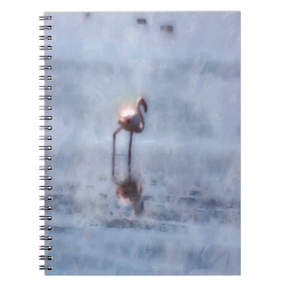 Cuaderno Agua Solitaria Flamingo