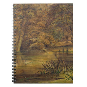 Cuaderno Agua trasera del Bratford, 1864 (w/c y lápiz o