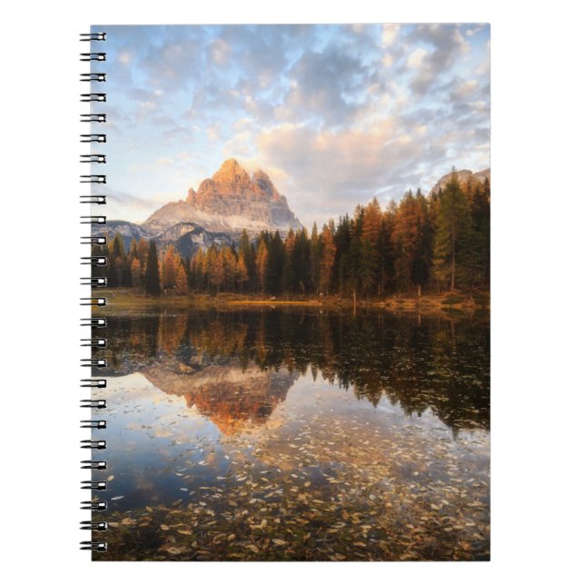 Cuaderno Agua | Tre Cime Di Lavaredo Italia (Frente)