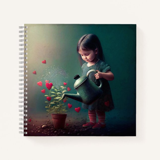 Cuaderno Agua tu amor (Anverso)