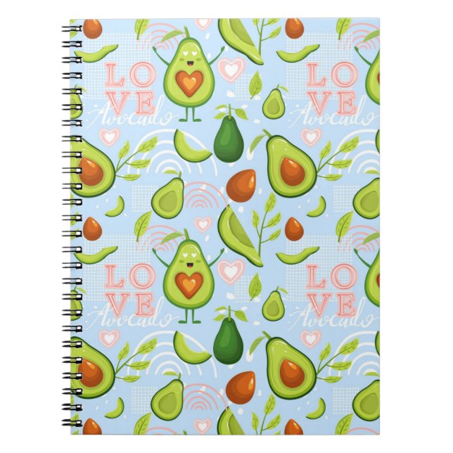 Cuaderno Aguacate amor (Frente)
