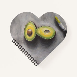 Cuaderno Aguacate Art Moderno Todavía Vida Desayuno Helado