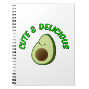 Cuaderno Aguacate Cuto Y Delicioso