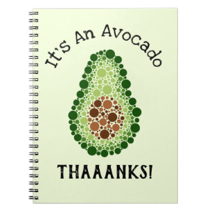 Cuaderno Aguacate en puntos