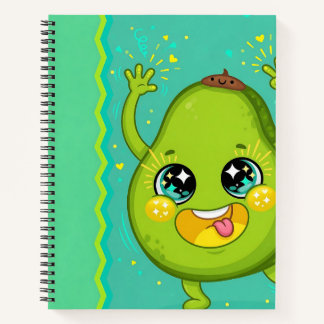 Cuaderno Aguacate Feliz