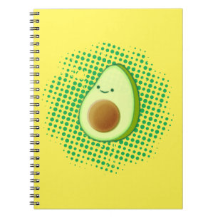 Cuaderno Aguacate Personalizado Cuto Sobre Vórtex Molesto
