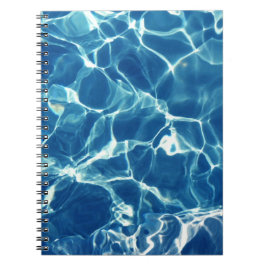 Cuaderno Aguas azules resplandecientes