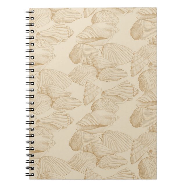 Cuaderno Aguas marinas de Beige (Frente)