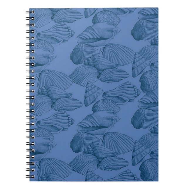 Cuaderno Aguas marinas en azul (Frente)