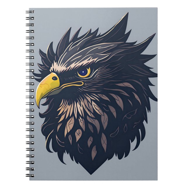Cuaderno Águila americana 1 (Frente)