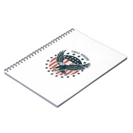 Cuaderno Águila Americana Retro