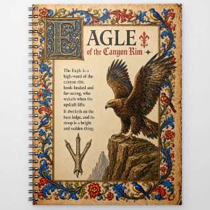 Cuaderno Águila, Arte de Bestiario Medieval
