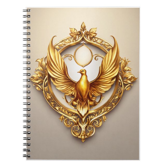 Cuaderno Águila de cristal: Icono de la libertad y la ambic (Frente)