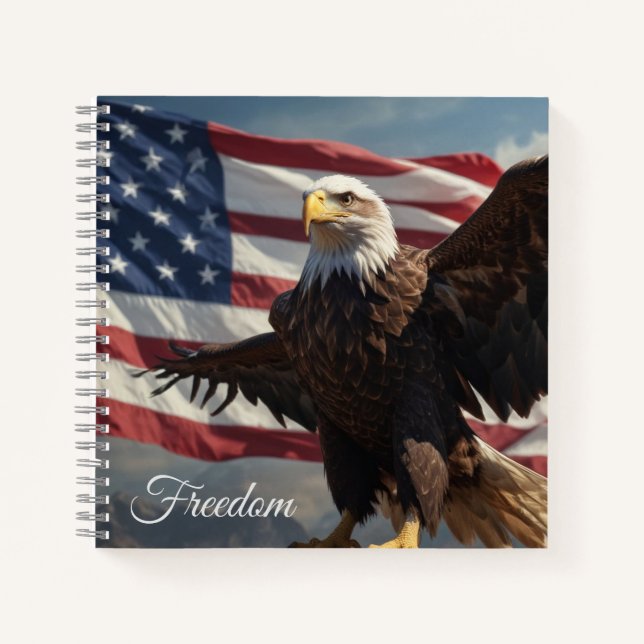 Cuaderno Águila de la libertad (Anverso)