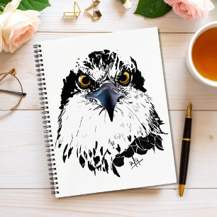Cuaderno Águila Pescadora "Rey de las Aves" Arte Original