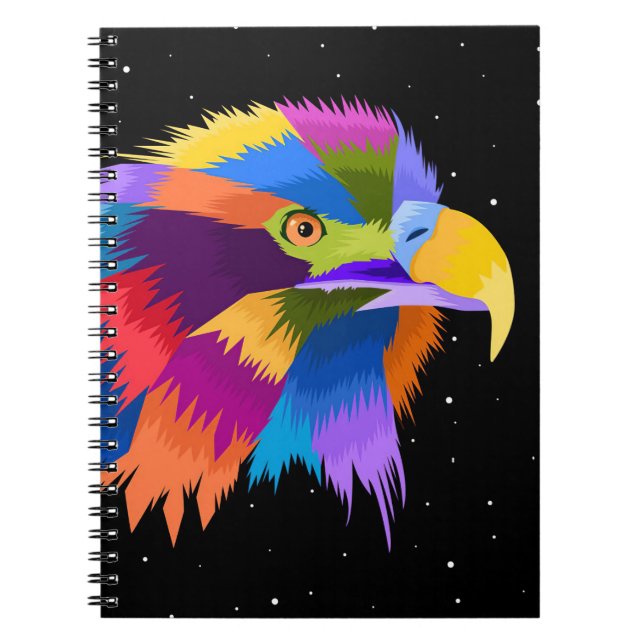 Cuaderno Águila Pop Estilizada (Frente)