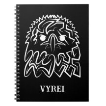 Águila Tribal Negra y Blanca