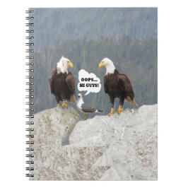 Cuaderno Aguilas divertidas y gaviota