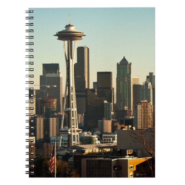 Cuaderno Aguja céntrica del horizonte y del espacio de (Frente)