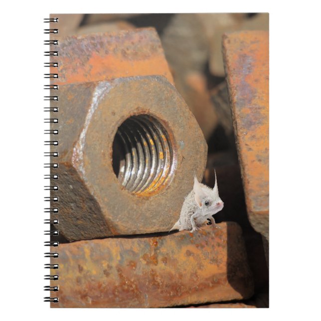 Cuaderno Agujero de perno alienígena (Frente)