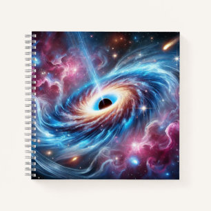 Cuaderno Agujero Negro & Astrofísica Energía Cósmica & Espa