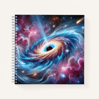 Cuaderno Agujero Negro & Astrofísica Energía Cósmica & Espa
