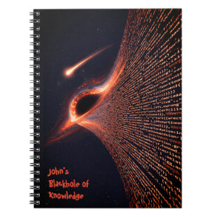 Cuaderno Agujero Negro Cósmico del Conocimiento